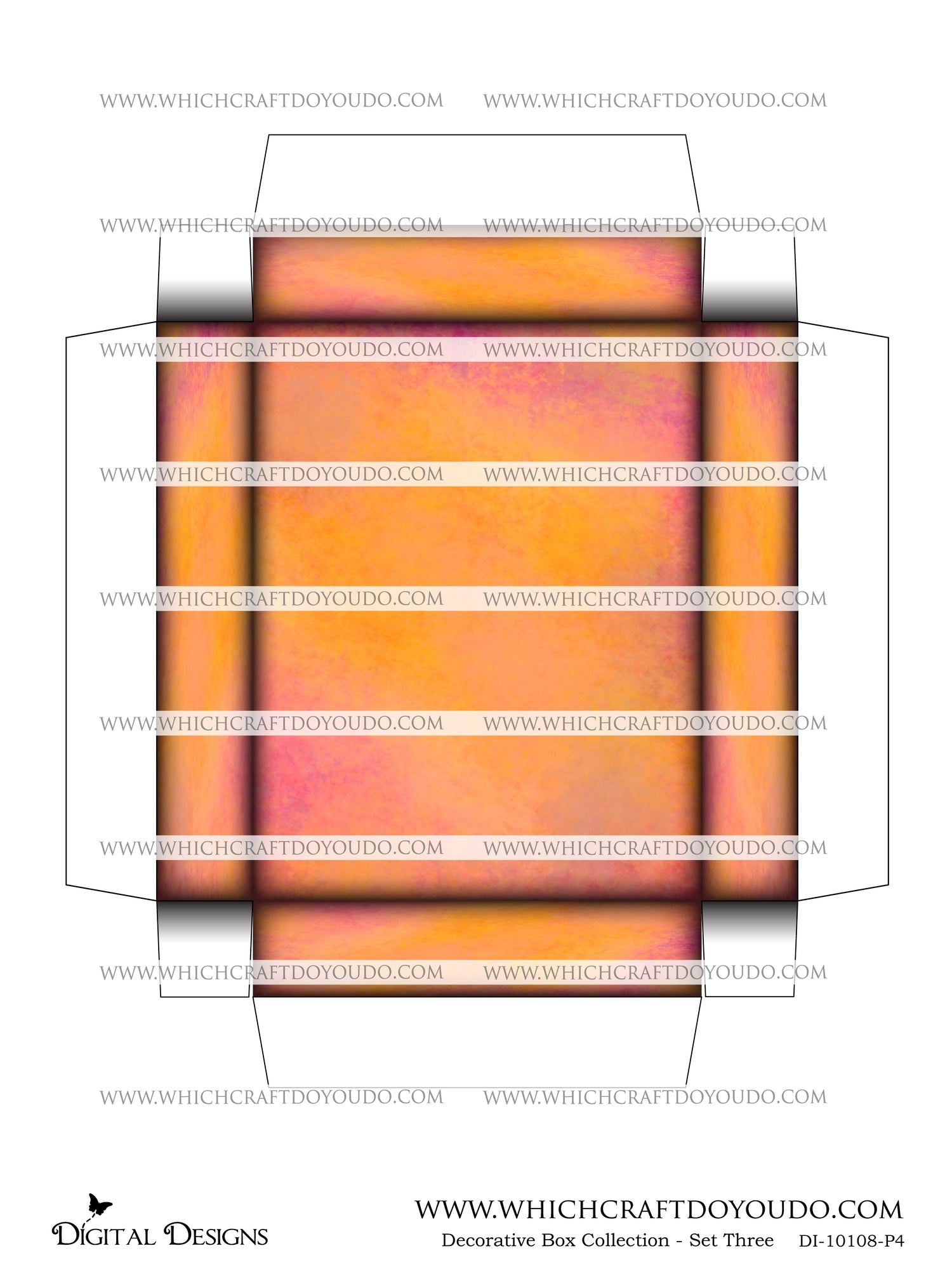 Decorative Box Collection Set Three - DI-10108 - Digital Download