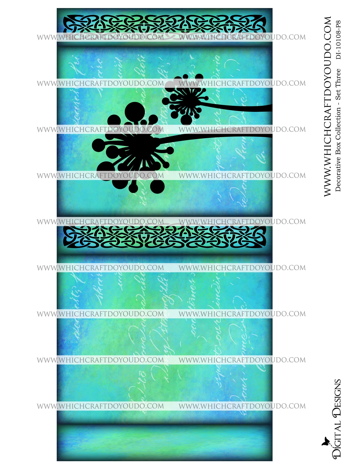 Decorative Box Collection Set Three - DI-10108 - Digital Download