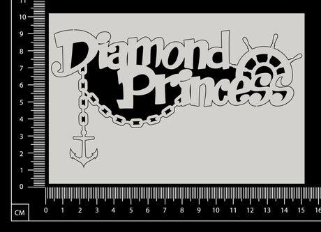 Diamond Princess - White Chipboard