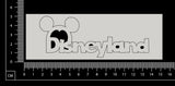 Disneyland - White Chipboard