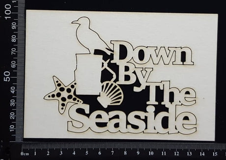Down by the Seaside - White Chipboard