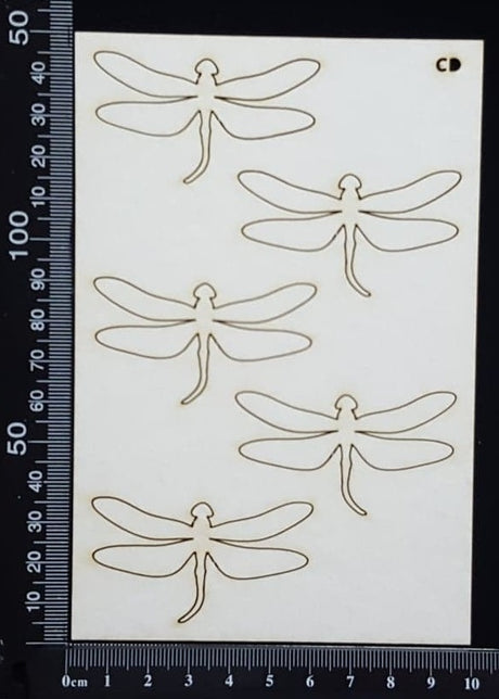 Dragonfly Set - CD - White Chipboard