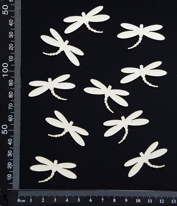 Dragonfly Set - DB - White Chipboard