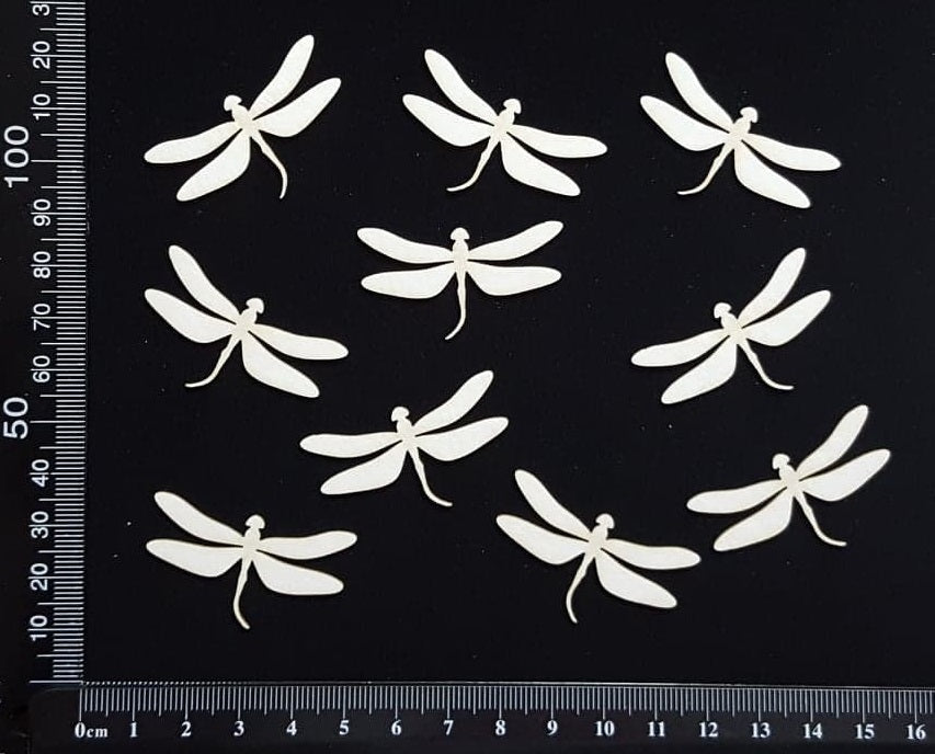 Dragonfly Set - DD - White Chipboard