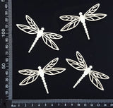 Dragonfly Set - ED - White Chipboard