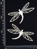 Dragonfly Set - FE - White Chipboard
