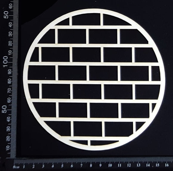 Dream Disc - Bricks - Medium - White Chipboard