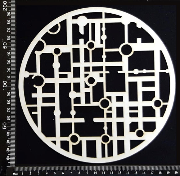 Dream Disc - Circuit Mesh - Large - White Chipboard