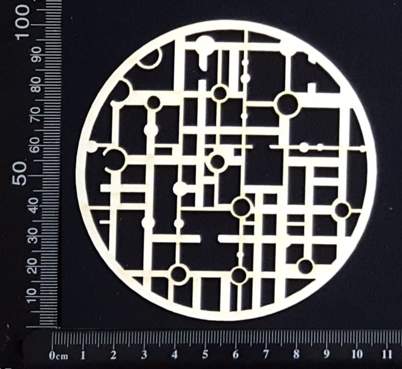 Dream Disc - Circuit Mesh - Small - White Chipboard
