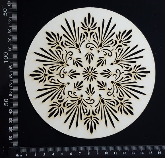 Dream Disc - kaleidoscope - Medium - White Chipboard