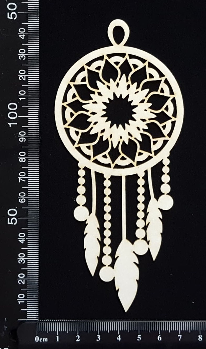 Dreamcatcher - B - White Chipboard