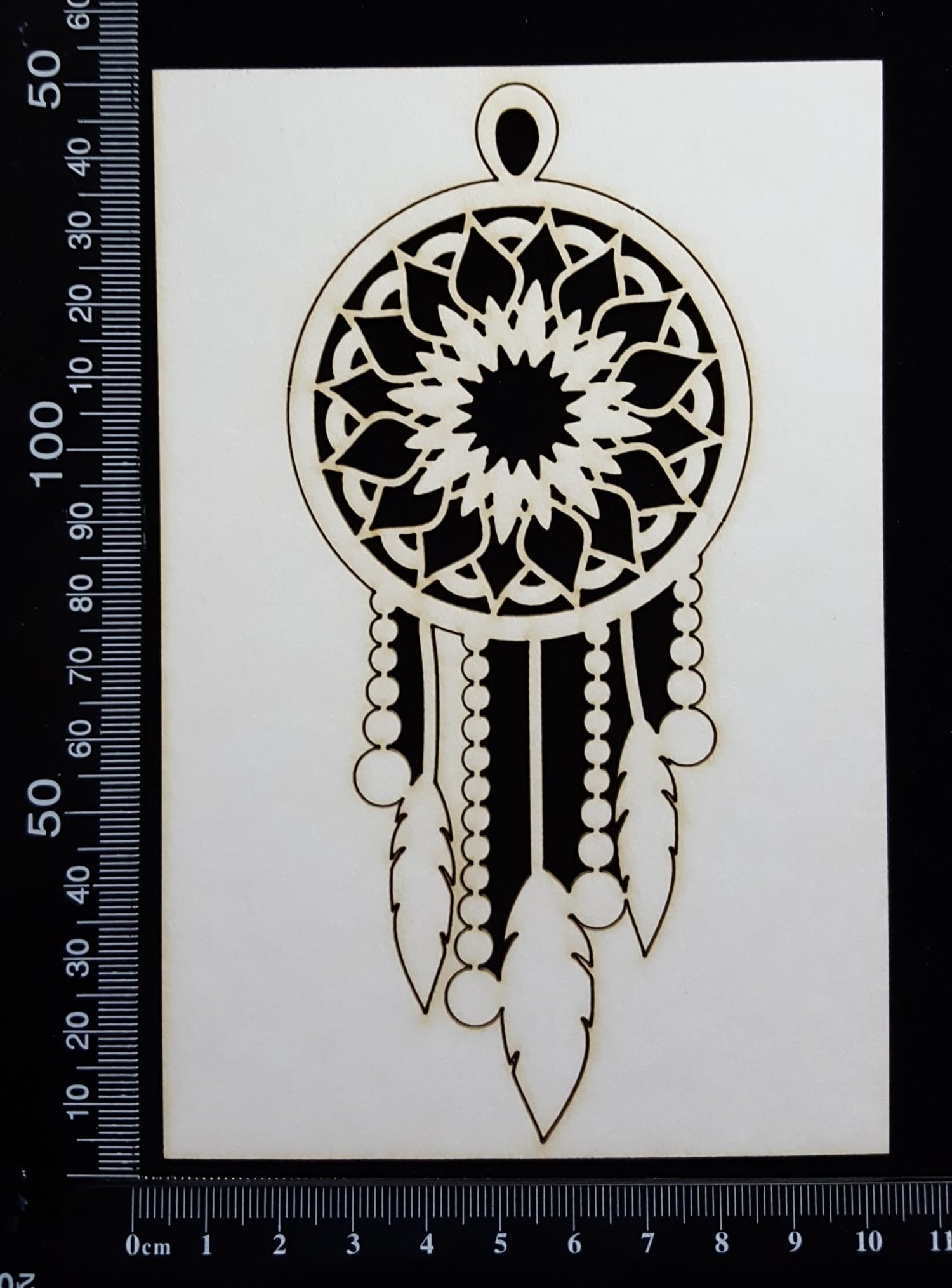Dreamcatcher - B - White Chipboard
