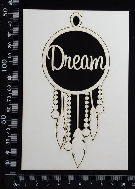 Dreamcatcher - Dream - White Chipboard