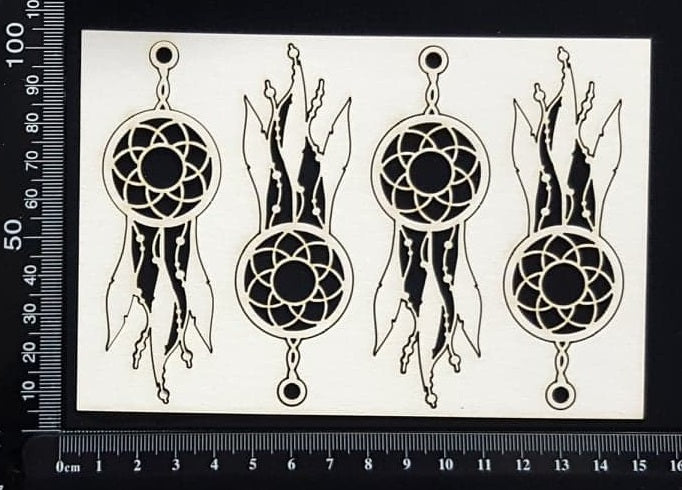 Dreamcatchers - Mini - White Chipboard