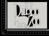 Dubbo Zoo - A - White Chipboard
