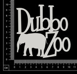 Dubbo Zoo - A - White Chipboard