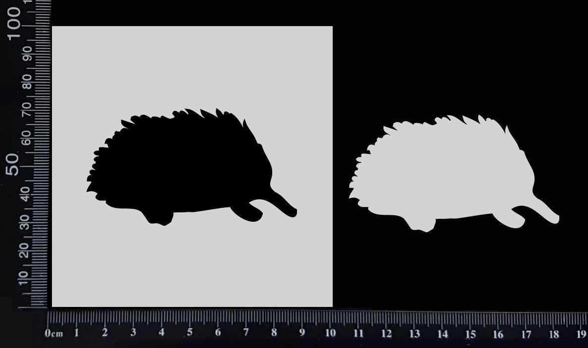 Echidna - Stencil - 100mm x 100mm