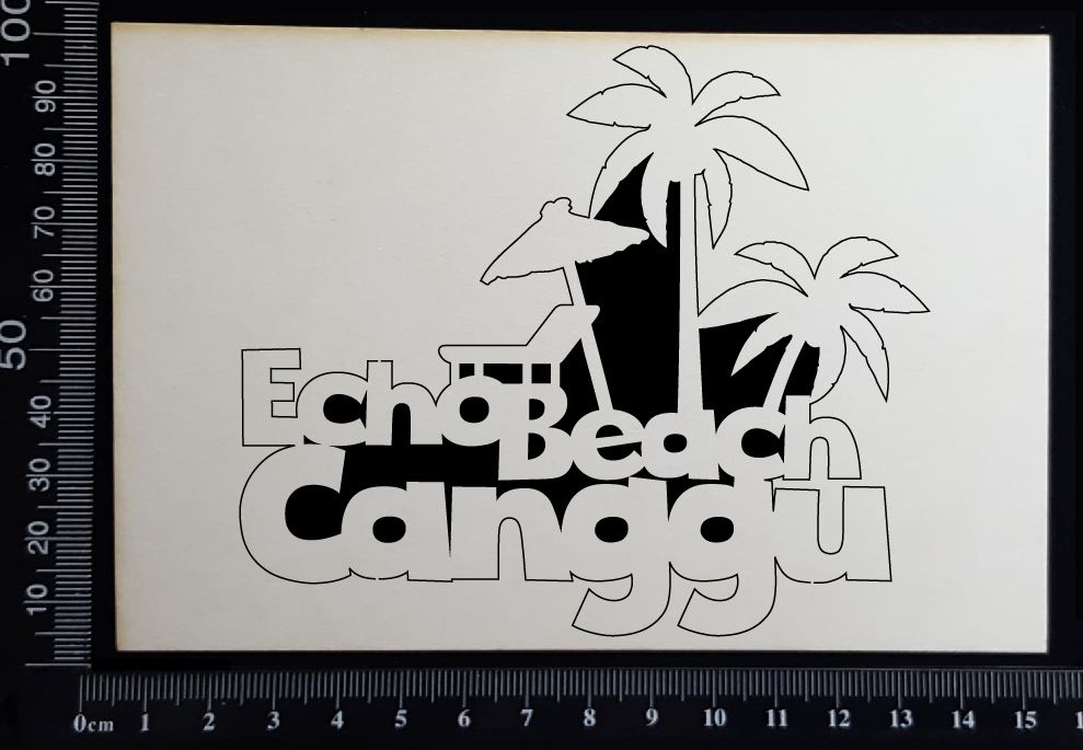 Echo Beach Canggu - White Chipboard