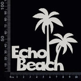Echo Beach - White Chipboard