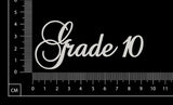 Elegant Word - Grade 10 - White Chipboard