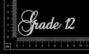 Elegant Word - Grade 12 - White Chipboard