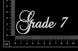 Elegant Word - Grade 7 - White Chipboard