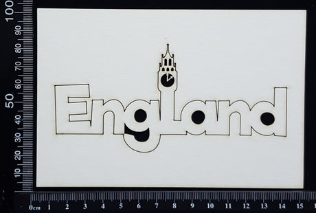England - A - White Chipboard