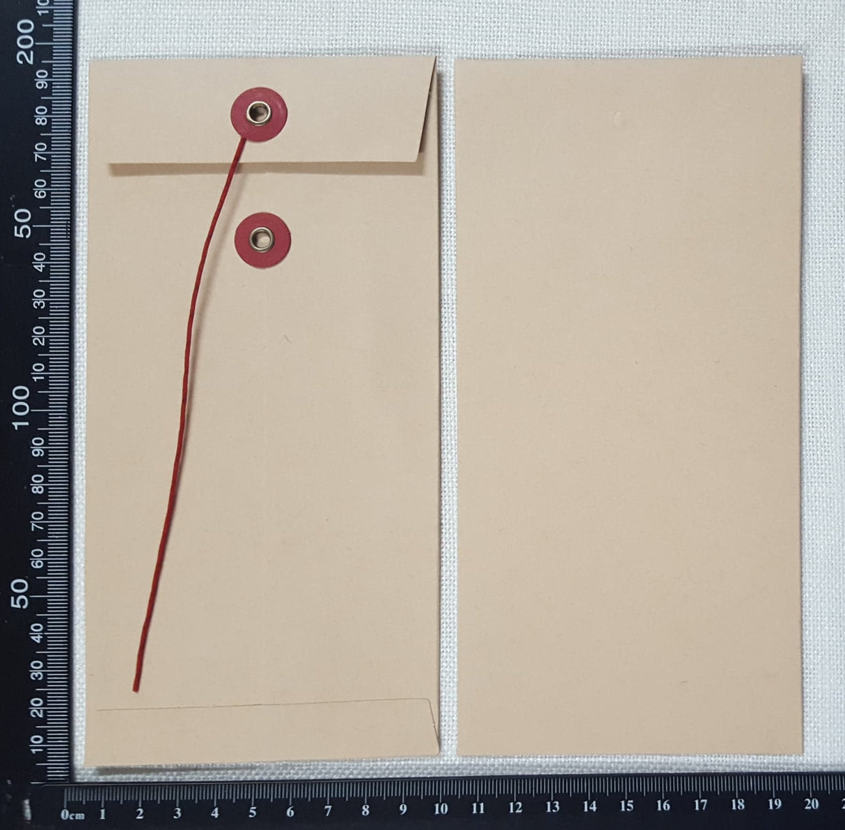 Kraft Envelopes - Tie Down - Set of 8