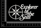 Explorer of the Seas - D - White Chipboard