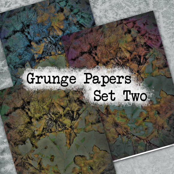 FREEBIE - Grunge Papers - Set Two - DI-10217 - Digital Download
