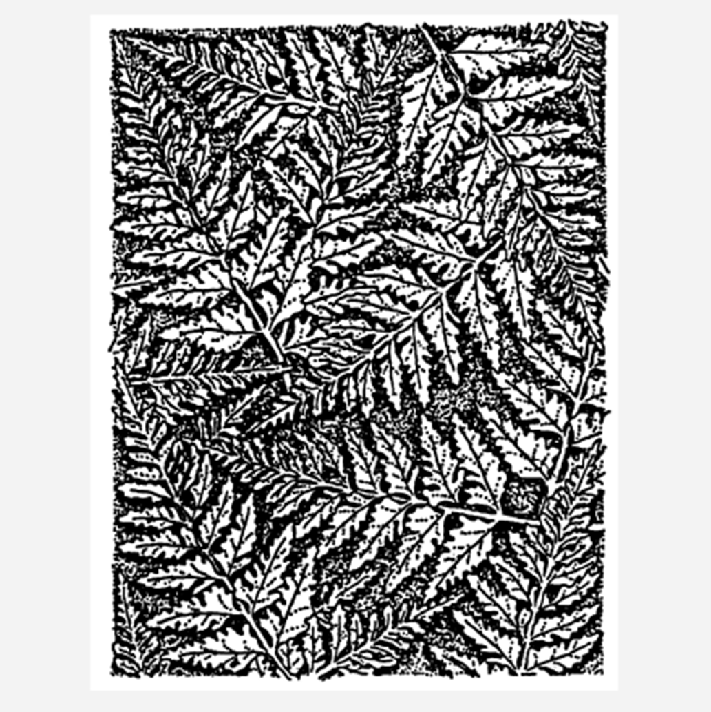 Creative Expressions - Fern Frond - Background Stamp