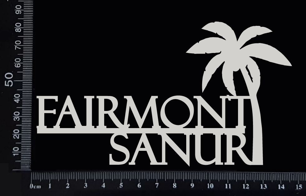 Fairmont Sanur - A - White Chipboard