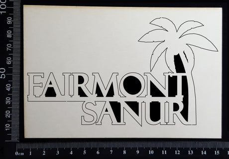 Fairmont Sanur - A - White Chipboard