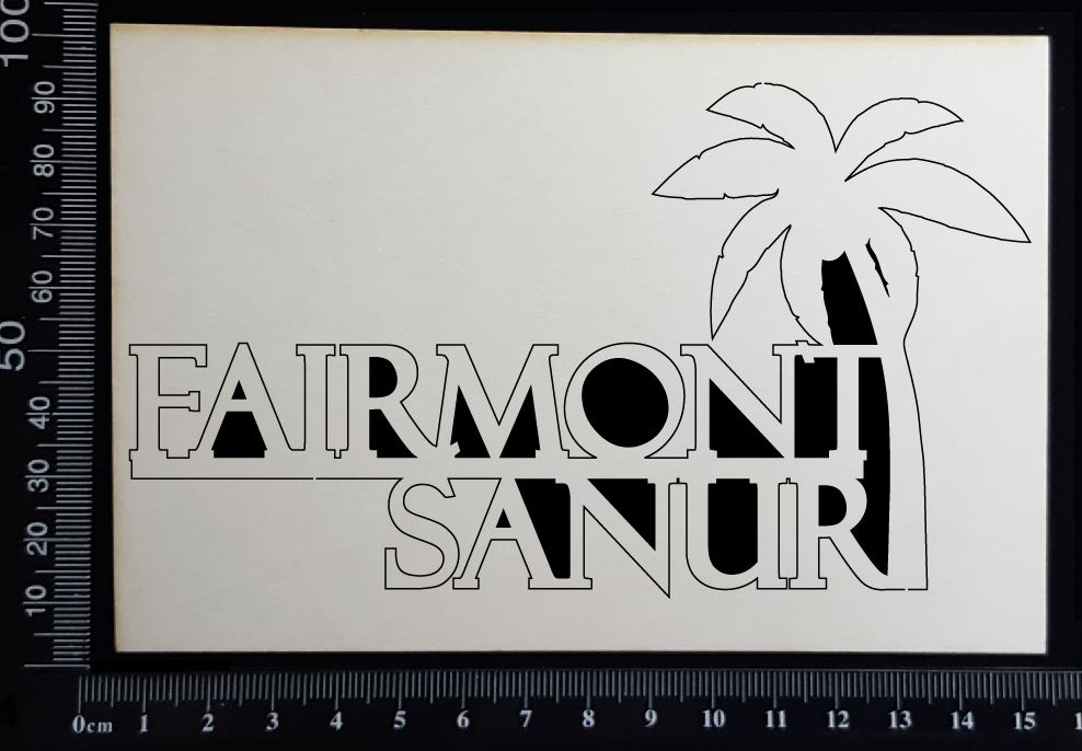 Fairmont Sanur - A - White Chipboard