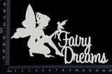 Fairy Title - Fairy Dreams - A - White Chipboard