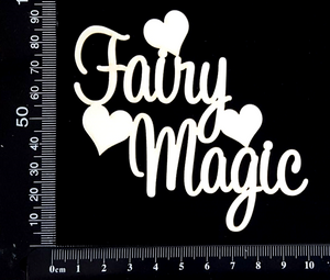 Fairy Magic - White Chipboard