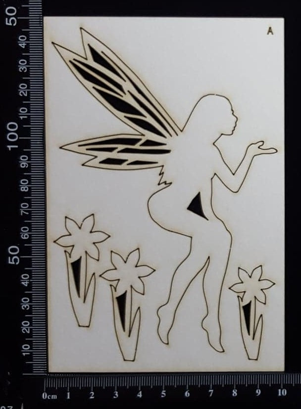 Fairy Set - AA - White Chipboard