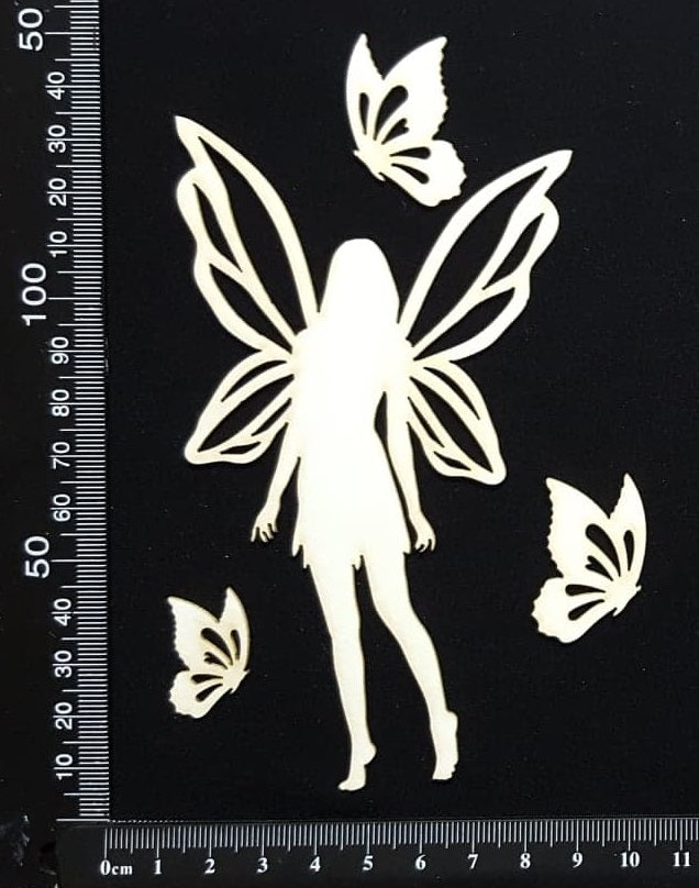 Fairy Set - AC - White Chipboard