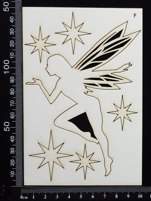 Fairy Set - AF - White Chipboard