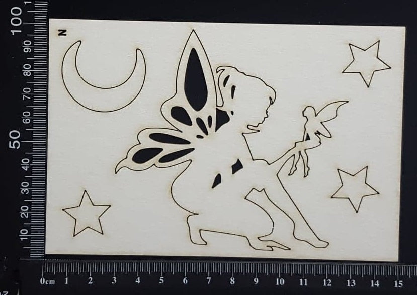 Fairy Set - AN - White Chipboard