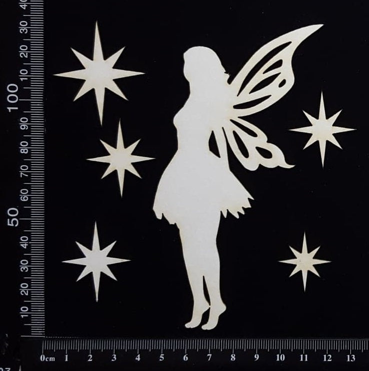 Fairy Set - AP - White Chipboard
