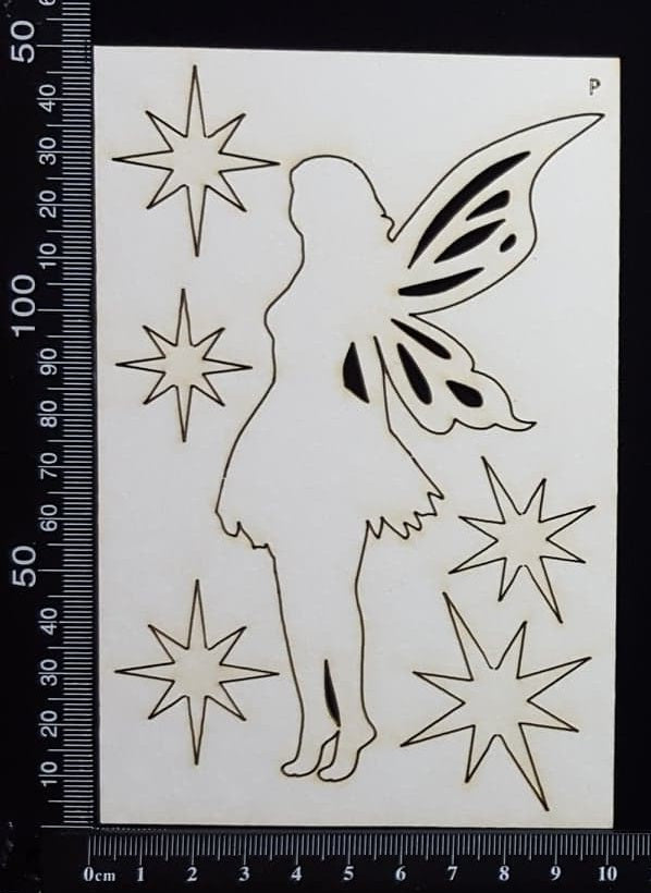 Fairy Set - AP - White Chipboard
