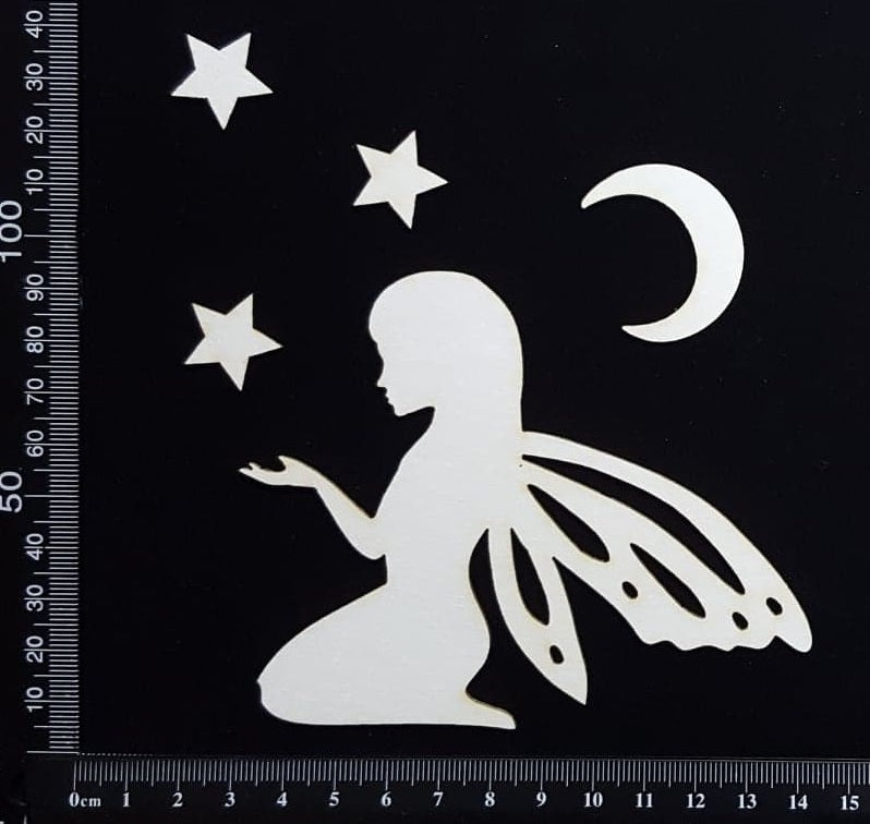 Fairy Set - AQ - White Chipboard