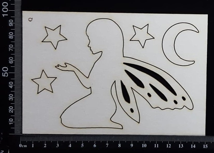 Fairy Set - AQ - White Chipboard