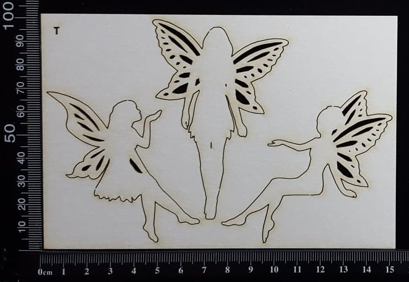 Fairy Set - DB - White Chipboard