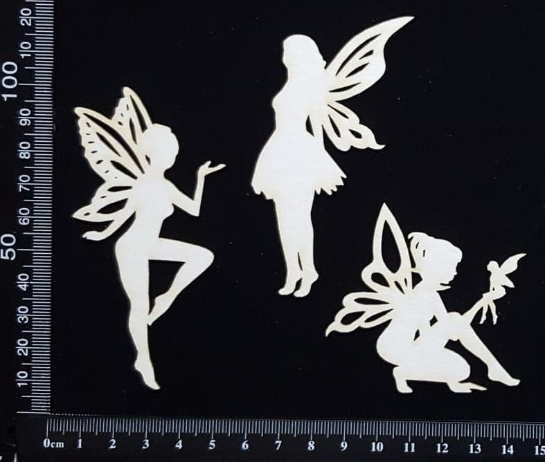 Fairy Set - DC - White Chipboard
