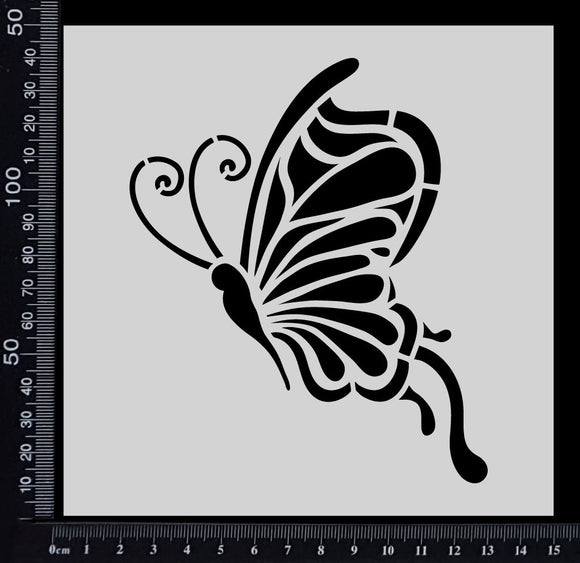 Fantasy Butterfly - Stencil - 150mm x 150mm