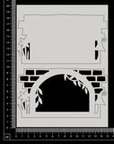 Fantasy Portal - AD - Small - Layering Set - White Chipboard
