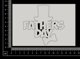 Fathers Day - C - White Chipboard
