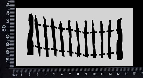 Fence - Stencil - 75mm x 150mm